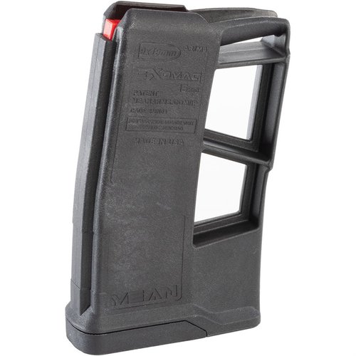 The MEAN ExoMag 9mm Luger magazine offers reliable feeding, easy caliber change, no modifications needed, and last round bolt-hold open for your AR platform.