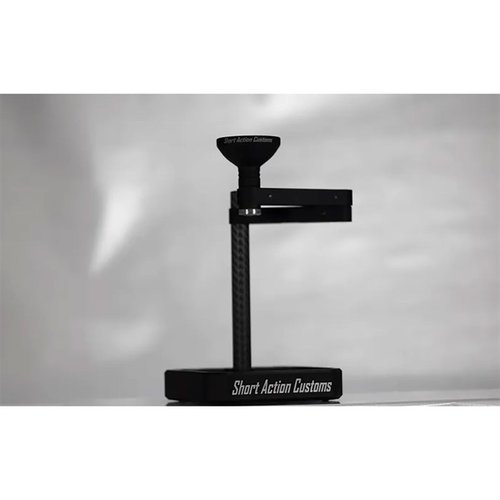 Upgrade your reloading with the SAC Modular Funnel Stand, featuring precision machining, adjustable arms, and multiple pockets for efficient cartridge prep.