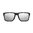 RIDER GLOSS BLACK FRAME & POLARIZE GRAY LENS W/SILVER MIRROR