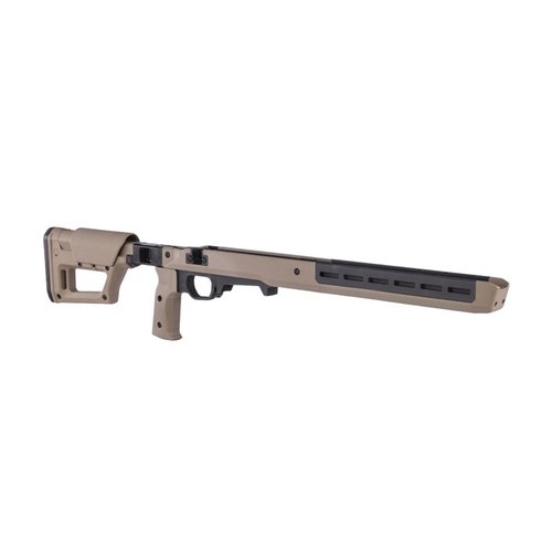 The MAGPUL Pro 700 Lite Stock combines lightweight design, adjustable features, and ambidextrous compatibility for enhanced performance on your Remington 700 LA.