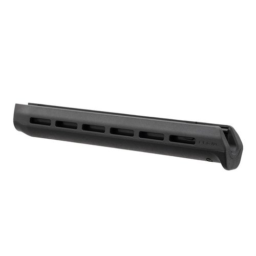 Enhance your Marlin with the 12" ELG M-LOK Handguard featuring quick installation, six accessory slots, and an integrated handstop for improved control.