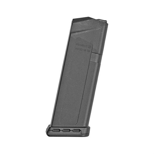 The Amend2 MOD-3 A2-19 9MM magazine for Glock 19 is lightweight, durable, and features a unique baseplate, offering reliable performance and strength.