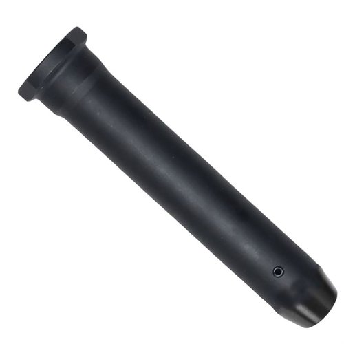 The KAK Industry A5-length H4 buffer is made from durable 7075 aluminum, hard coat anodized for longevity, ensuring reliable performance in your AR-15.