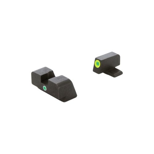 Enhance your shooting accuracy with AMERIGLO® i-Dot Tritium Sights, featuring a quick vertical alignment and durable case-hardened finish for FN High Power.