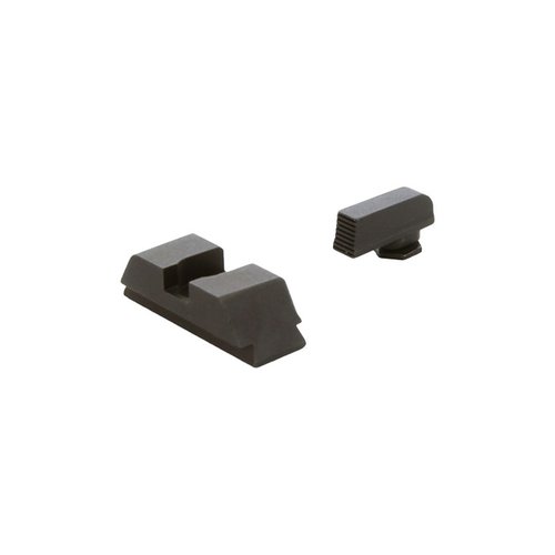 AMERIGLO Range Series iron sights enhance speed and accuracy for Glock® Gen 1-5, featuring a rugged design with a .115