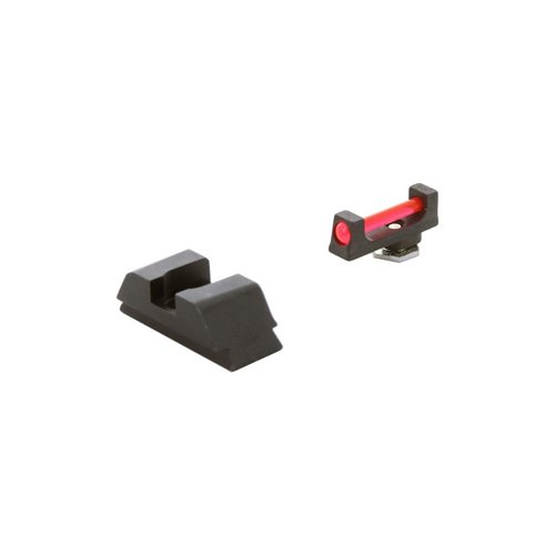 Enhance your Glock® 42, 43, 43X, or 48 with AMERIGLO's rugged Range Fiber Optic Sight Set, designed for speed, accuracy, and everyday concealed carry.