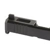 Optimize your Glock® with Brownells Tall Serrated Sight Sets, featuring matte black finish, U-Notch rear cut, and various heights for red dot co-witnessing.