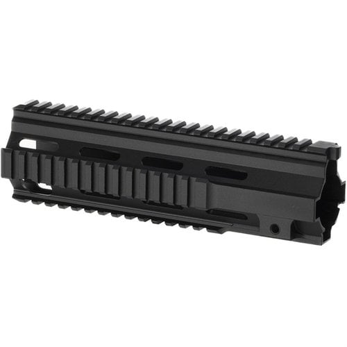 The BRN-4 M27 Quad Rail Handguard offers a secure fit, optimized clamping, and a unique design, compatible with BRN-4 and HK® platforms for versatile use.