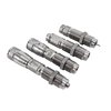 Lyman Pro Die Packs feature stainless steel construction, polished carbide sizing rings, micrometer seating, and taper crimp dies for unmatched reloading performance.