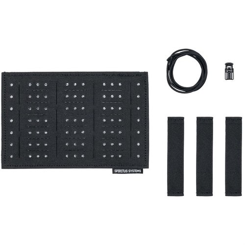 Organize and secure your medical gear with the Configurable Med Tray Mk2, featuring modular design, barbed elastic straps, and a durable Tegris backer.