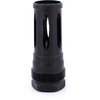 The R2 Flash Hider features a durable Black Nitride finish, is compatible with Plan B mounts, and ensures a tight seal with proper torque and alignment.