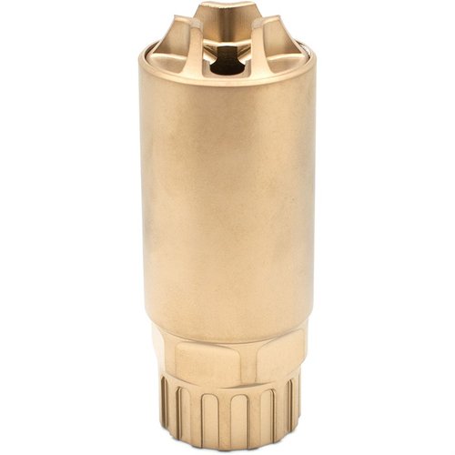 The Icarus Blast Diffuser enhances shooting by directing blast downrange, protects muzzle threads, and fits all Rearden muzzle devices, weighing just 4.5 oz.
