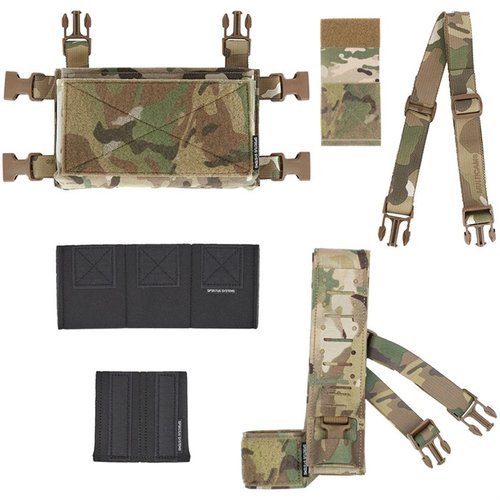 The Micro Fight Chassis Mk4 Starter Kit offers modularity, lightweight design, and dual large pockets for essential gear, perfect for any defensive training.