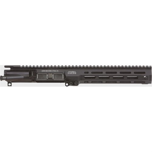 The LMT MRP-L M-LOK 5.56MM Upper Receiver features a monolithic design, quick barrel changes, and M-LOK compatibility for versatile customization.