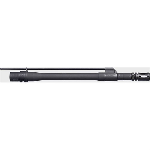The LMT Monolithic 5.56x45 NATO Rifle Barrel features a low profile gas block, cryogenically treated for durability, and is designed for optimal performance with LMT receivers.