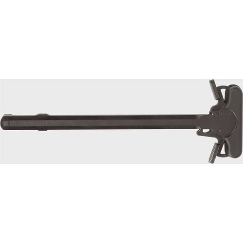 Upgrade your rifle with the LMT Defense Ambidextrous 5.56mm Charging Handle, featuring an Enhanced Tactical Latch and reduced tension for superior ergonomics.