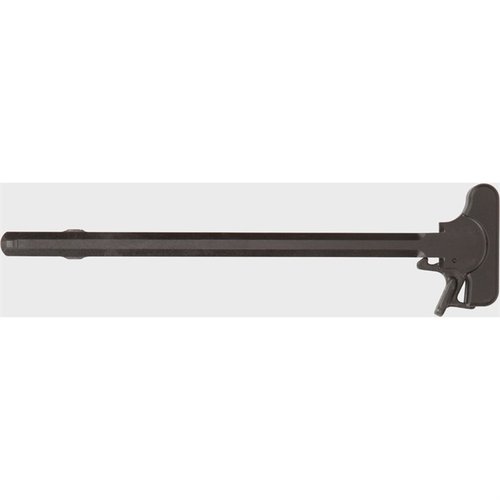 Upgrade your firearm with the LMT Defense Tactical 7.62mm Charging Handle, featuring an Enhanced Tactical Latch for improved handling and compatibility with .260 Rem, 6.5 Creedmoor, and 7.62×51.