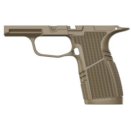 Upgrade your SIG SAUER P365 with the Tyrant CNC Snub Nose Grip Module for enhanced ergonomics, durability, and seamless compatibility with existing holsters.