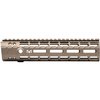 The AERO Precision GEN-2 Enhanced M-LOK Handguard offers a lightweight, free float design with anti-rotation tabs, scalloped rails, and a continuous top rail for superior modularity.