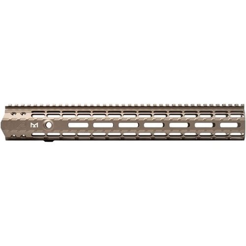 Lightweight Aero Precision M5 .308 Enhanced M-LOK Handguards offer a free float design, anti-rotation tabs, and modularity with a sleek profile for your custom build.