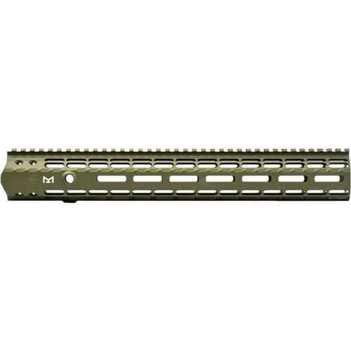 The Aero Precision M5 (.308) Enhanced Gen-2 M-LOK Handguard offers a lightweight, free float design with advanced modularity, anti-rotation tabs, and compatibility with low profile gas blocks.