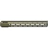 The Aero Precision MOD 4 Handguard features robust 6061-T6 aluminum, a 7-sided M-LOK™ interface, and steel-reinforced QD sockets for superior performance.
