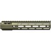 The Aero Precision MOD 4 Handguard features robust 6061-T6 aluminum, a 7-sided M-LOK™ interface, and steel-reinforced QD sockets for enhanced durability and customization.