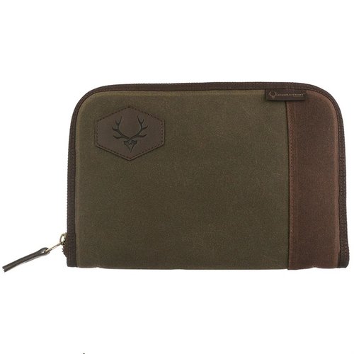 Elevate your hunting gear with the Rawhide Waxed Canvas Pistol Rug, featuring durable waxed canvas, flannel lining, and heavy gauge padding for ultimate protection.