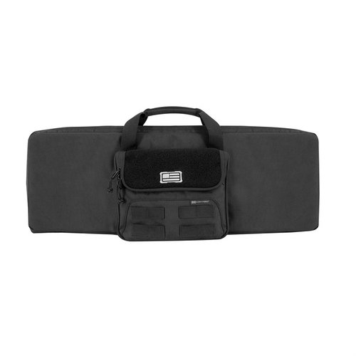The 1680 Tactical Shotgun Case offers rugged 1680D construction, dense foam padding for impact resistance, MOLLE webbing, and a removable shoulder strap for convenience.