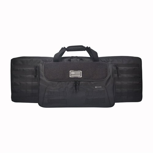 The EVOLUTION 1680D Tactical Rifle Case offers heavy-duty protection with premium padding, MOLLE webbing, and adjustable straps for secure firearm transport.
