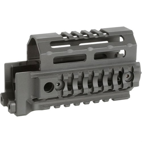 Upgrade your Krink with the lightweight AK Alpha Series Quad Rail Handguard, featuring a heat shield, multiple QD points, and robust aluminum construction.