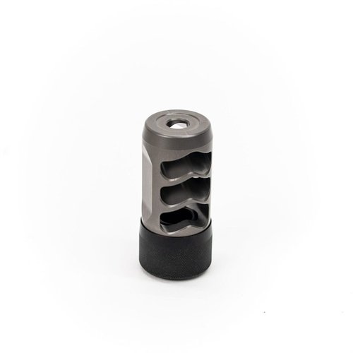 The HELLFIRE TI Muzzle Brake offers unmatched versatility, lightweight titanium design, and superior performance for hunting and match rifles in various calibers.