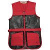 The BOB ALLEN Full Mesh Dual Pad Shooting Vest offers lightweight mesh for ventilation, dual pads for ambidextrous use, and practical pockets for all your shooting needs.