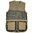 BOB ALLEN FULL MESH DUAL PAD SHOOTING VEST KHAKI 3XL