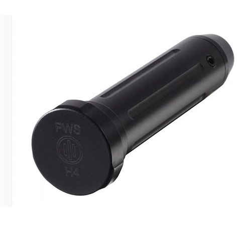 Enhance your AR-15's performance with PWS MOD 2 4140 Steel Body Buffers, featuring a fluted design for debris clearance and FNC LIFE HD treatment for smooth cycling.