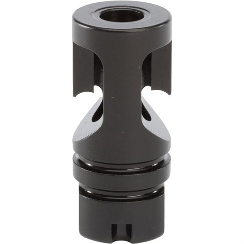 The PWS J-TAC47 30 Caliber Compensator for AK-47 minimizes felt recoil while keeping blast noise low, ensuring a smoother shooting experience.