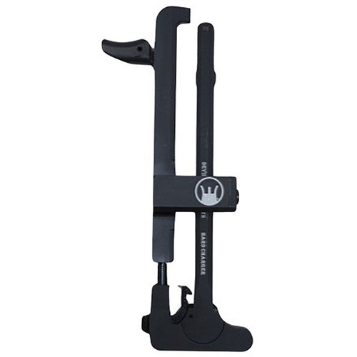 Transform your AR-15 with the Hard Charger Tactical Side-Charging Handle, offering ergonomic use, quick installation, and compatibility with optics.