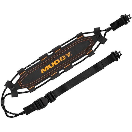 The MUDDY TRELITE ULTRA LIGHT SLING offers lightweight, all-day comfort and flexibility for carrying firearms, attaching easily to most standard studs.
