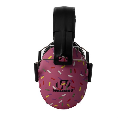 Ensure your child's hearing safety with Walker's Baby & Kid's Folding Muffs, featuring soft foam ear pads, adjustable headband, and ultra-lightweight design.