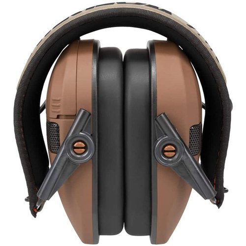 Experience superior hearing protection with Walkers Razor Slim Electronic Muffs, featuring a foldable design, 23dB sound reduction, and HD sound enhancement.