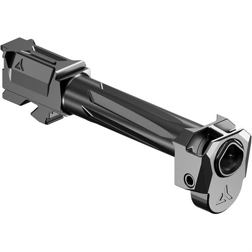 The Radian AFTERBURNER + RAMJET combo offers unmatched recoil reduction, match grade accuracy, and easy installation for Glock 19 Gen 5/19X/45, enhancing your shooting experience.