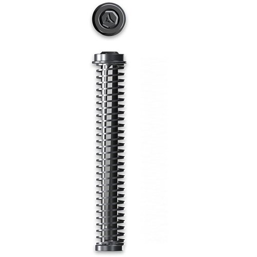The RADIAN WEAPONS COMPRESSOR Quick-Tune Guide Rod for Glock 43/43X/48 features a screwless design for secure spring retention and reduced friction for smoother cycling.
