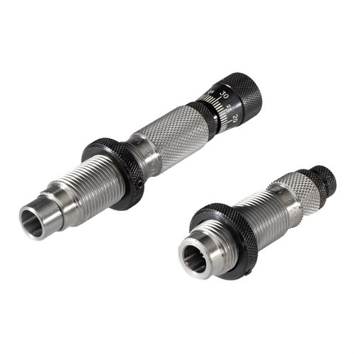 The Redding Type S Match Bushing Full Die Set offers precise full length resizing and adjustable neck tension, ensuring optimal accuracy for your 25 Creedmoor loads.