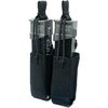 The GBRS Group Double Pistol Magazine Pouch offers MOLLE/BELT compatibility, bungee retention, and smooth draw for most double-stacked magazines.
