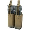 GBRS GROUP DOUBLE PISTOL MAGAZINE POUCH W/BUNGEE RETENTION COYOTE