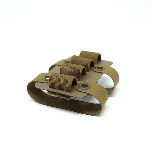 The GBRS Group Shotgun Shell Sleeve offers lightweight, durable storage with 1" poly elastic for secure shell retention, ensuring efficient reloading.