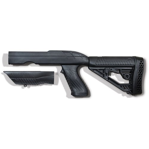 The Tac-Hammer TK22 Takedown Stock enhances your Ruger 10/22 with adjustable length-of-pull, ergonomic design, and compatibility with standard barrels.
