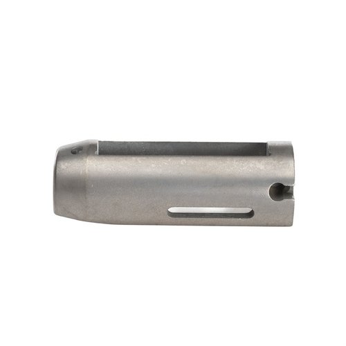The nickel-plated 12 GA Breech Stripped Bolt for Rem 11-87 ensures smooth cycling, corrosion resistance, and is precision-machined for long-lasting durability.