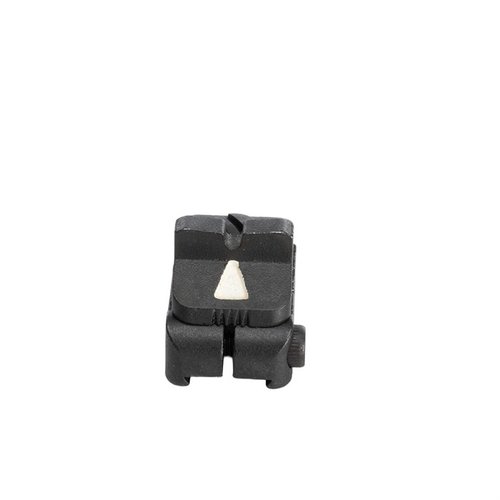 Enhance your Remington 700 Magnum's accuracy with this factory original rear sight assembly, featuring a durable blued finish and precision adjustment for reliable performance.