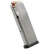 The MAGPUL AMAG SG9 is a durable 17-round 9mm magazine for SIG P365, featuring a corrosion-resistant stainless-steel body, high-visibility follower, and removable floorplate.